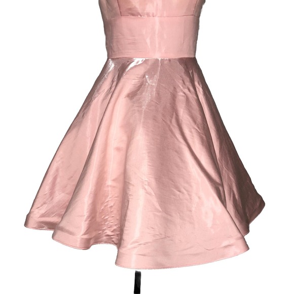 BHLDN Prom Dress Anthropologie Aura Pink w/ POCKETS Cocktail Homecoming 12 - Picture 7 of 16